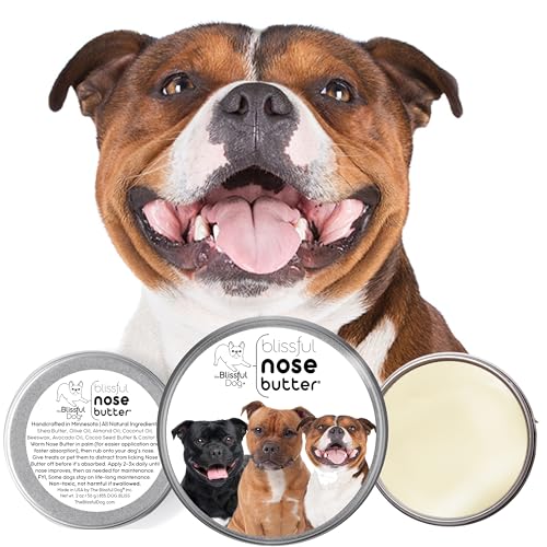 Staffordshire Pitbull Terrier Unscented Nose Butter (Staffordshire Pitbull Terrier / 4 Ounce)