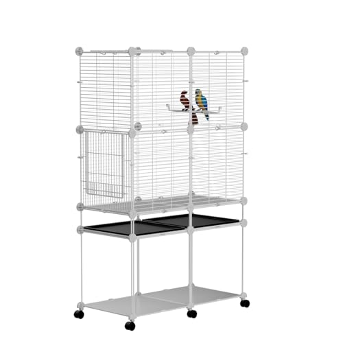 Large Flight Bird Cage (27.56"L x 13.78"W x 47.24"H)