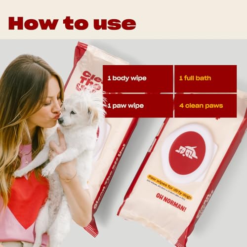 Clean Up Paw Wipes for Dogs