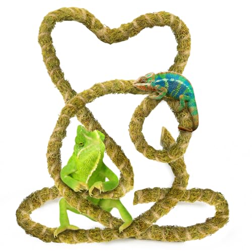 10FT Reptile Vines for Climbing (Green Reptile Vine - 10 Feet)