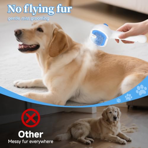 Pet Steam Brush for Dog (1.86'' - 50ML / Blue)