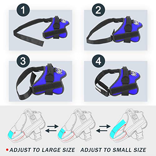 Dog Harness No (X-Large (Pack of 1) / Blue)