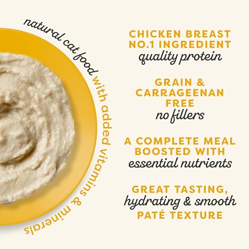 Vitality Chicken Breast Paté Wet Cat Food 24 (2.47 Ounce (Pack of 24))