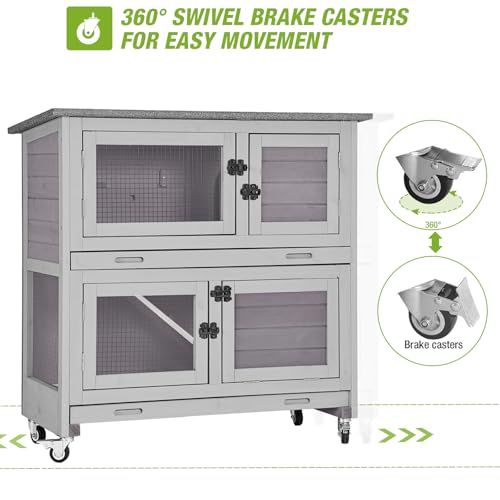 Rabbit Hutch Indoor with Chew