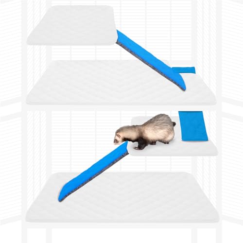 Fleece Ramp Covers (Blue / Ramp Cover - 3 Pack)