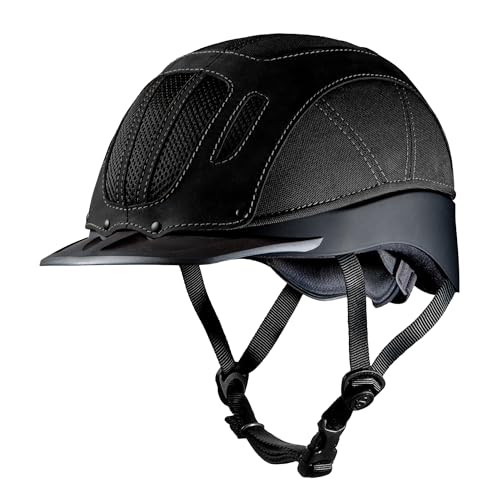 Sierra Rugged Horse Riding Helmet (Black / X-Large)