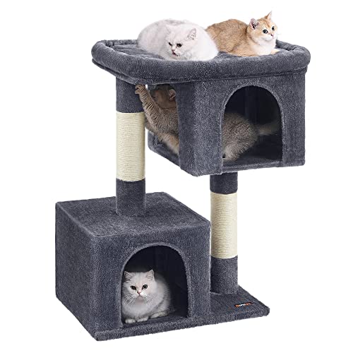 Cat Tree 40.6 (XL (26.8"L x 18.9"W x 40.6"H) / Smoky Gray)