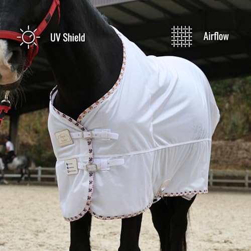 Breathable and UV Protective Tear (White - Loose Fit / 72 in)