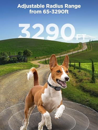 GPS Wireless Dog Fence for 2 Dogs (Multi-colored for 2 Dogs)