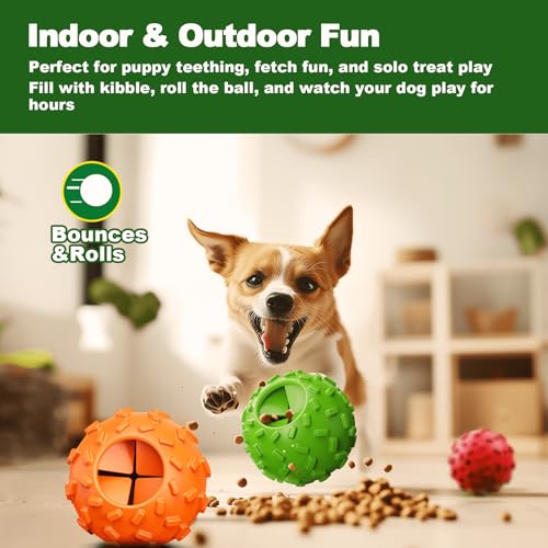 Interactive Dog Chew Toy for Small (Yellow)