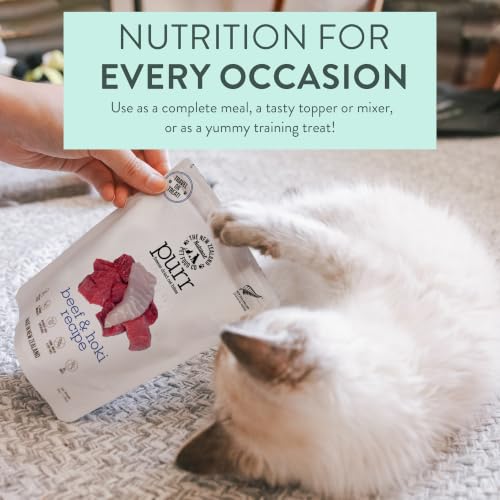 Purr Beef and Hoki Freeze Dried Recipe (1.76 Ounce (Pack of 1))