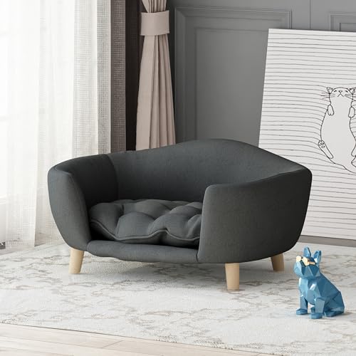 Elroy Orthopedic Dog Bed (Dark Gray)