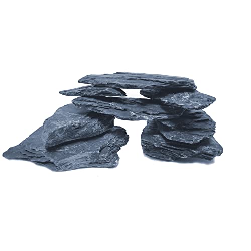 Natural Slate Stone 5 to 7 Inches (10 lbs)