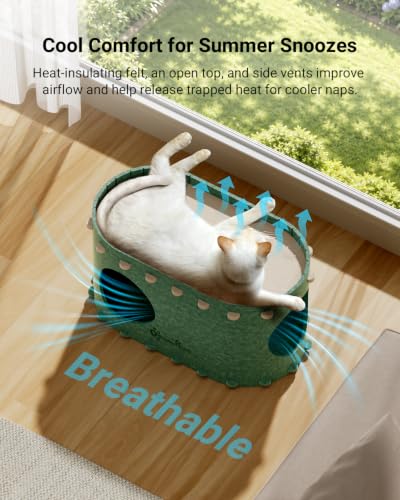 Cat House for Indoor Cats (Forest / Single)
