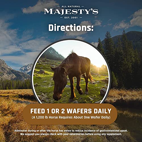 Omega Wafers Superior Horse (60 Count (2 Month Supply))