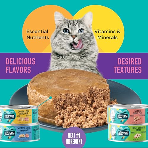 A Strong Heart Cat Food Variety Pack (5.5 Ounce (Pack of 32))