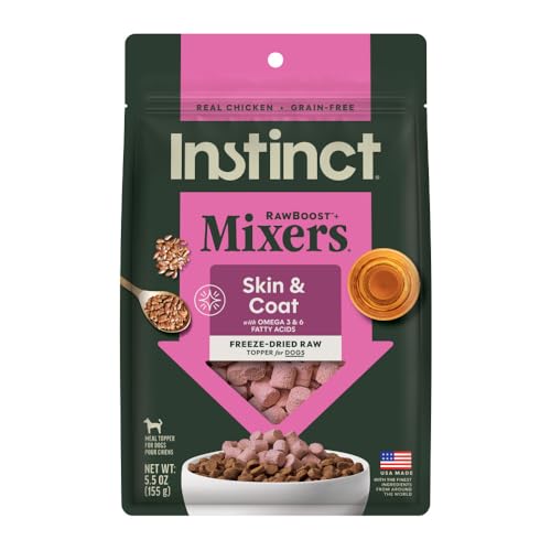 Raw Boost Mixers Skin & Coat Health Freeze (5.5 Ounce (Pack of 1))