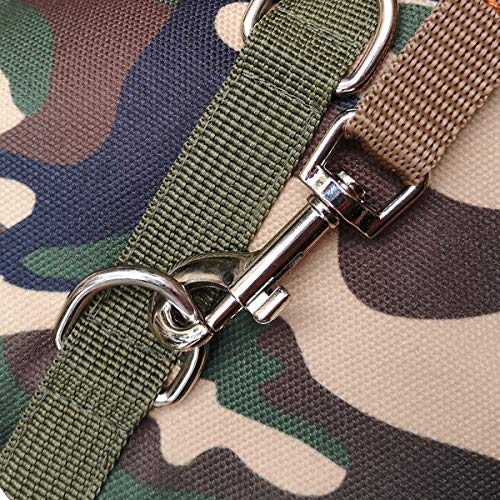 Cat Harness and Leash Set Escape Proof (Jungle Camouflage / Xs 2-4 lbs)