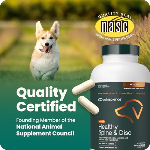 Healthy Spine & Disc for Dogs (180 Capsules)