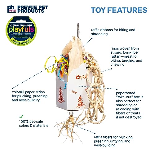 Takeout Playfuls Forage & Engage Bird Toy