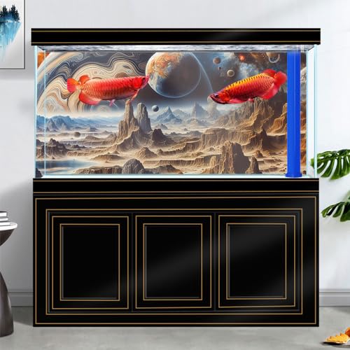 24X16IN Cosmic Spaceterrarium Background (space02 / 24X16in/60X40cm)