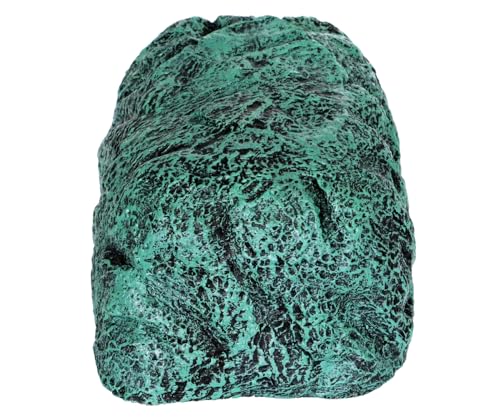 Reptile and Amphibians Rock Hide Cave (Large Size ( Green ))