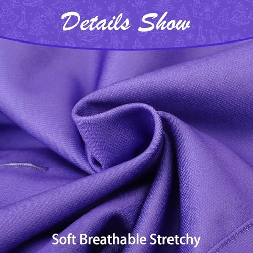 Dog Hoodie for Large Medium Small Dogs (Purple / Large)