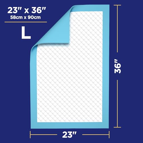 Incontinence Bed Pads Disposable Underpads for Adults (30 Count)
