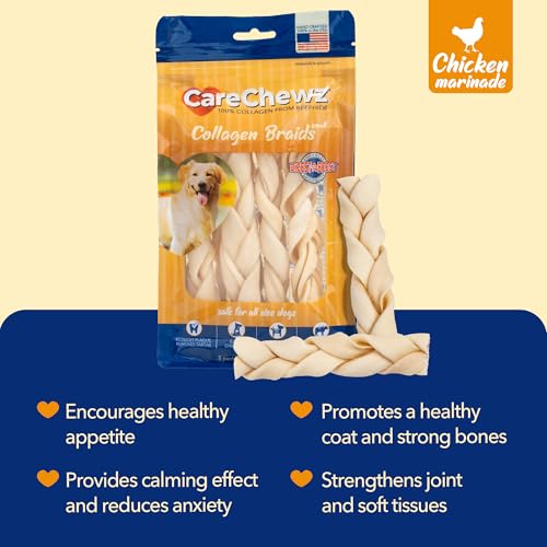 CareChewz Beef Collagen Dog Treats (4.32 Ounce (Pack of 1))