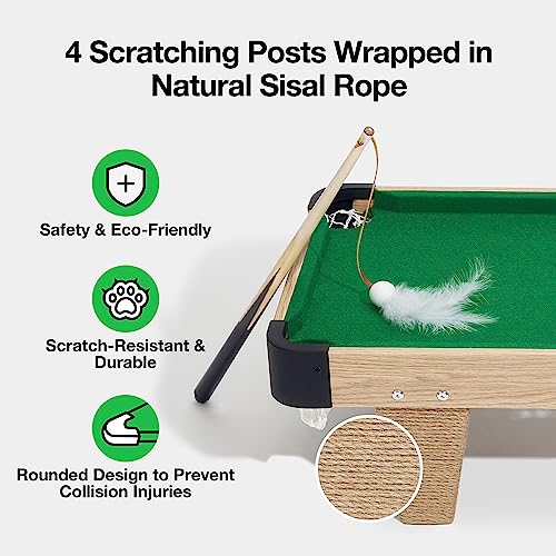 4 in 1 Cat Toys Mini Pool Table (Pool table)