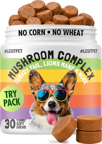 Mushroom Complex Treats for Dogs with Reishi (Mushroom / 30)
