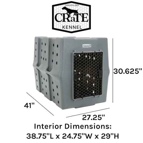 Dakota 283 Canine Rough and Tough Economy Dog Crate (X-Large / Olive)