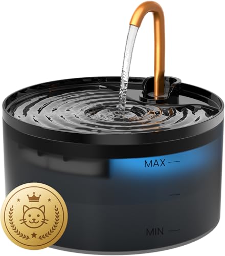 Cat Water Fountain with 9
