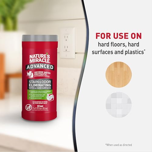 Advanced Pet Stain & Odor Eliminating Wipes (Wipe / 30 Count (Pack of 1))