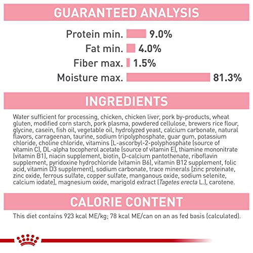 Feline Health Nutrition Mother & Babycat Queen Ultra Soft Mousse in Sauce Cat Food (3 Ounce (Pack of 6))