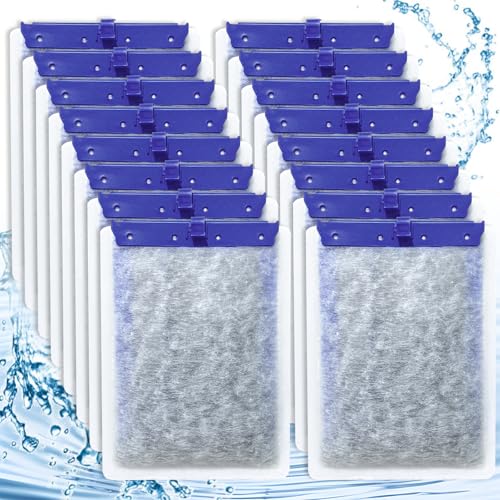 16Pk Filter Cartridges Compatible with Tetra Whisper Large (Large,16 Pack)