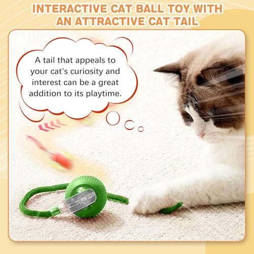 Interactive Cat Toys for Indoor Cats (Green)