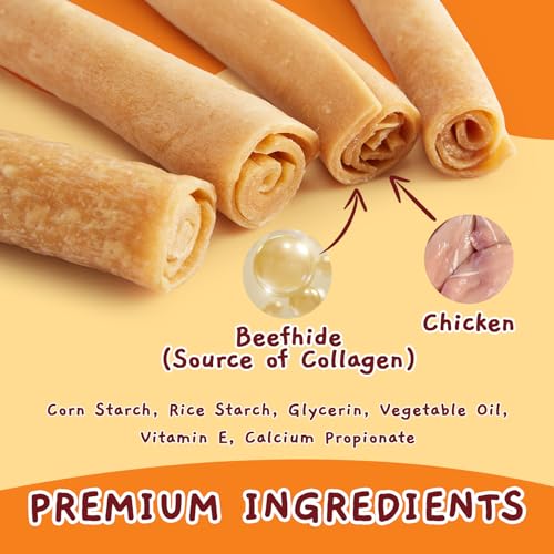 7 Inch Chicken Collagen Rolls