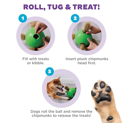 by Nina Ottosson Dog Snuffle N' Treat Ball Puzzle (Large)