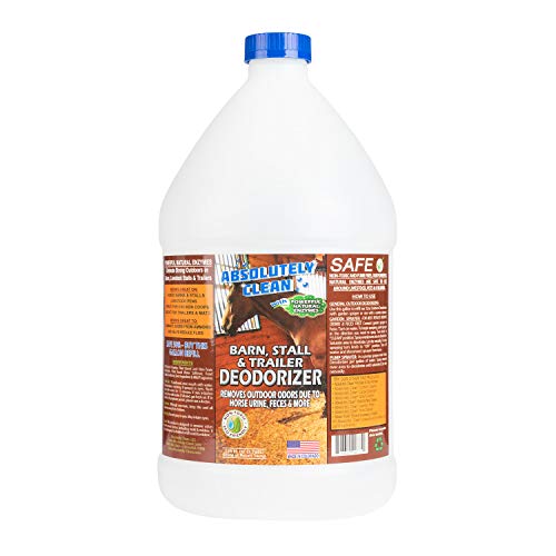 Barn, Stall, or Horse Trailer Deodorizer, Natural-Based Cleaning Spray (128oz) (128oz)