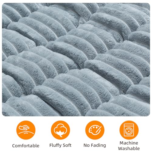 Dog Car Seat Cover for Back Seat (Grey)
