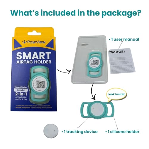 Smart Pet Tracker with QR ID Holder