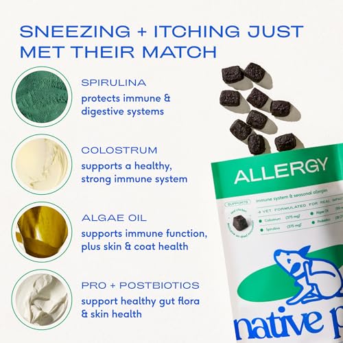 Dog Allergy Chews for Medium Breeds (60 Count)