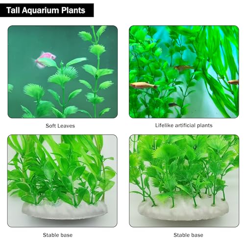 Artificial Aquarium Plants 23.6 (Green(style E))