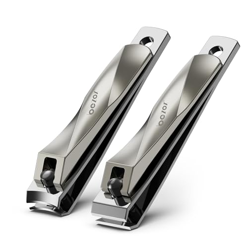 2PCS Nails Clipper Set (Champagne / Medium - Set of 2)