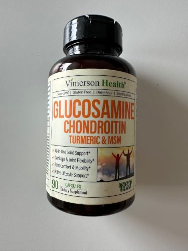 Glucosamine Chondroitin MSM Joint Support Supplement for Women & Men 90 Tab