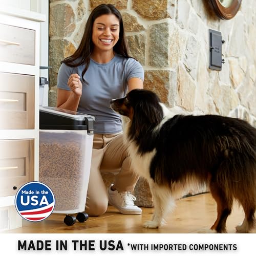 3 Piece Airtight Dog Food Storage Container (Combo with Snack Container)