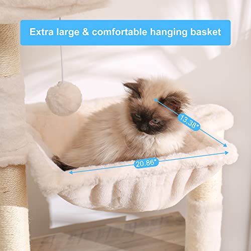 Cat Tree Tower (Rustic Gray)