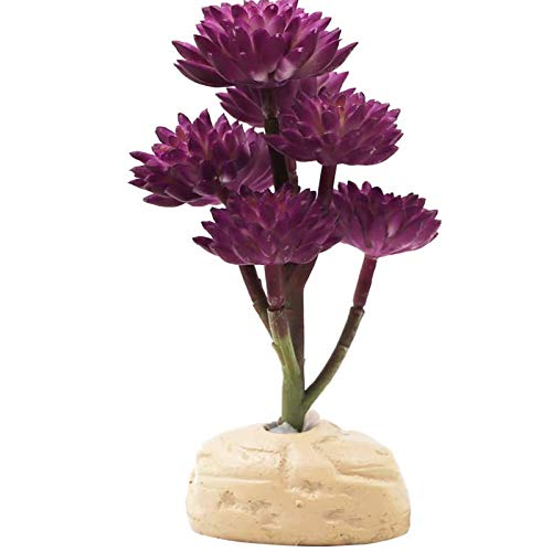 Reptile Plants Terrarium Decor (Purple)