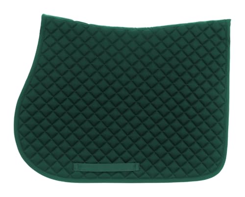 Harstad Horse Saddle Pad (Hunter Green / Horse)